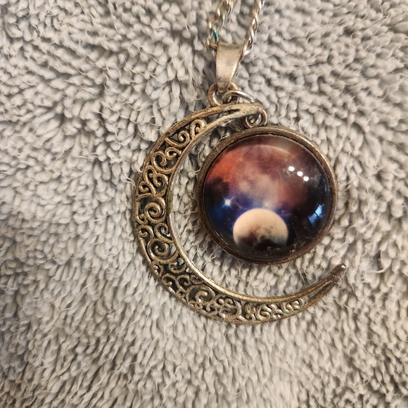 2 moon phase necklaces - Picture 2 of 6